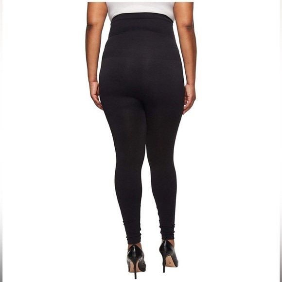 SPANX Look At Me Now Seamless Black Leggings 3X - Picture 2 of 9